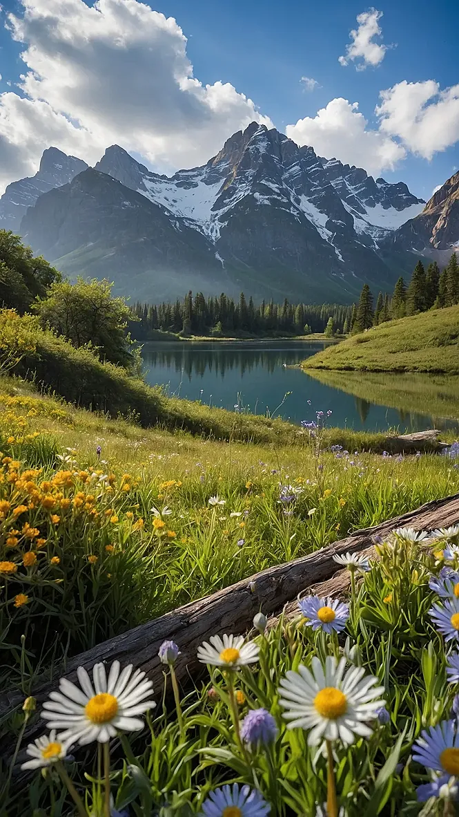 Vivid View Wallpaper