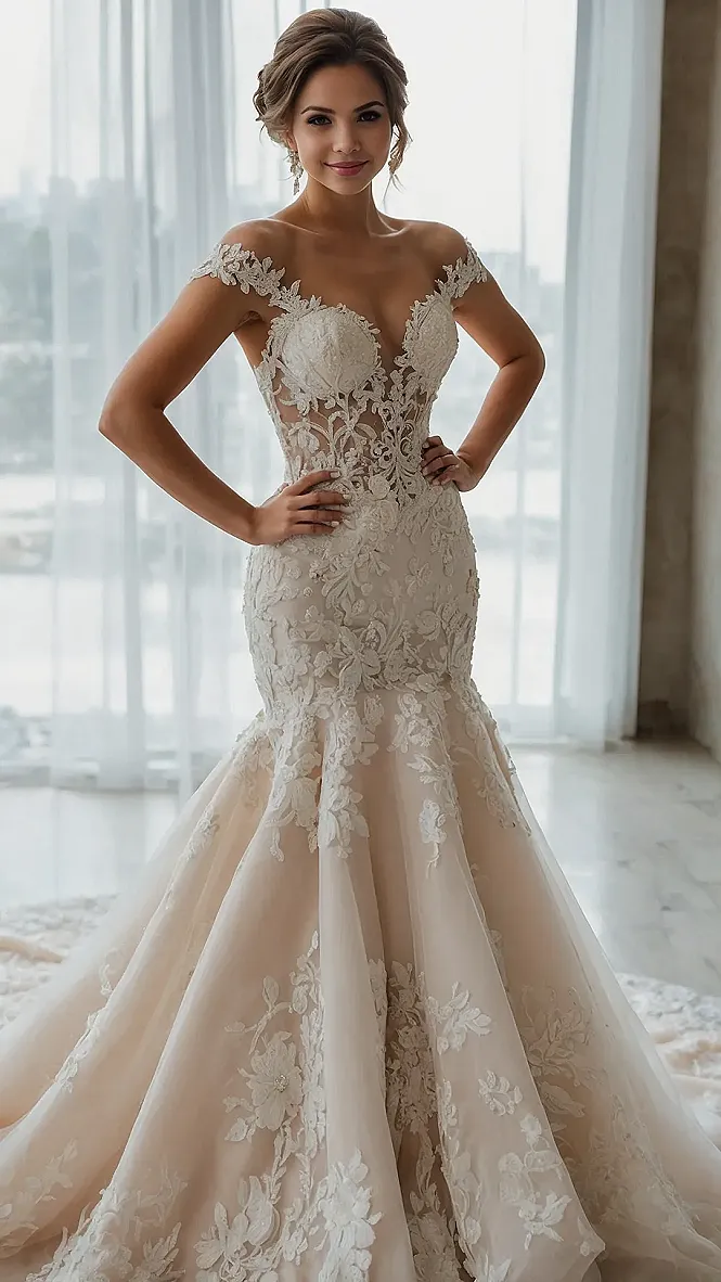 Glimmering Gown: Mermaid Magic