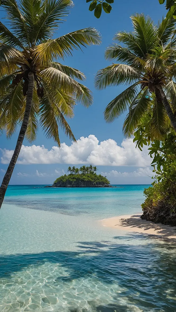 Palm & Azure Dreams