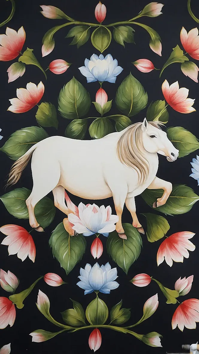 Equestrian Elegance Wall