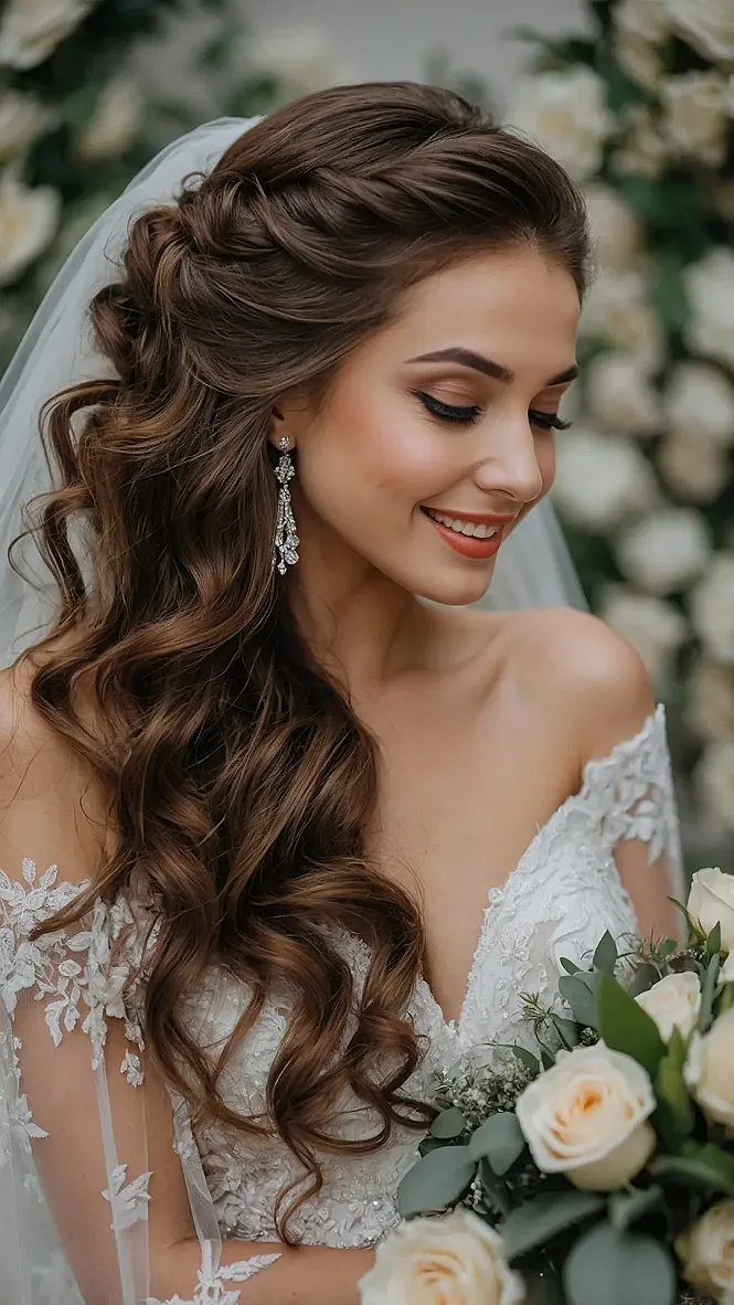 Brunette Bridal Glow