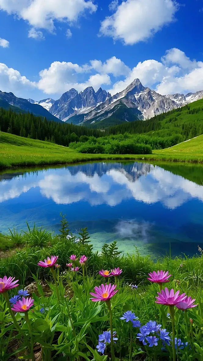 Lakeside Peaks
