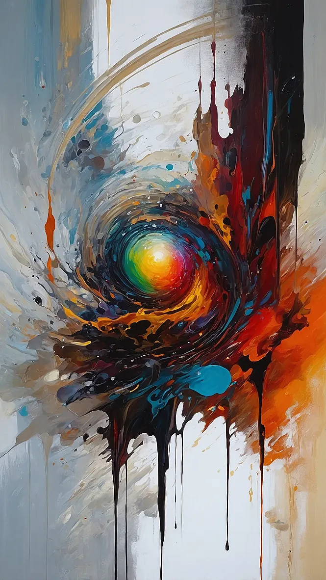 Swirl and Splash Art