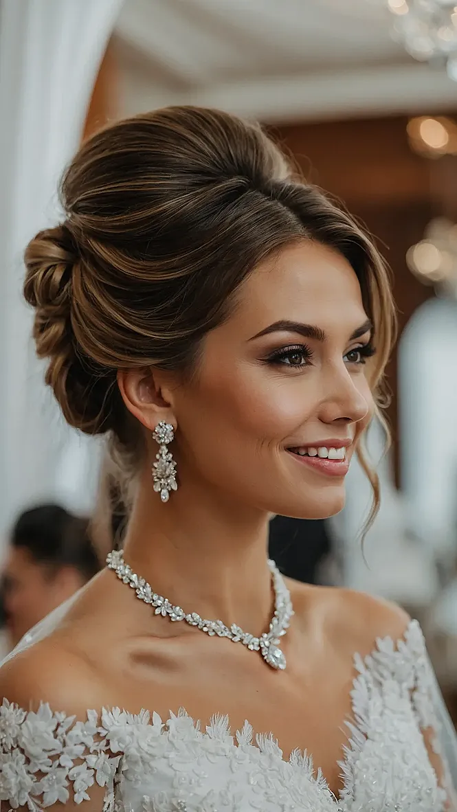 Wedding Day Glow Updo