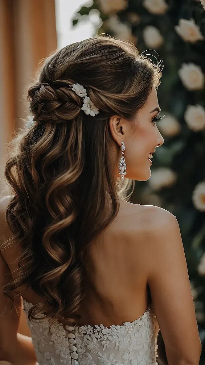 Brunette Bridal Masterpiece