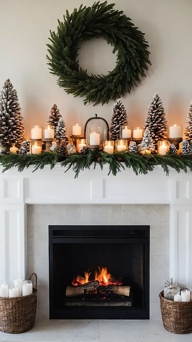 Winter Hearth Makeover