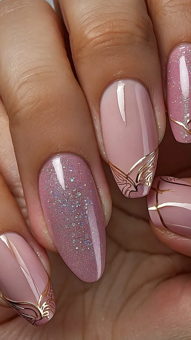 Nails of Pure Pink