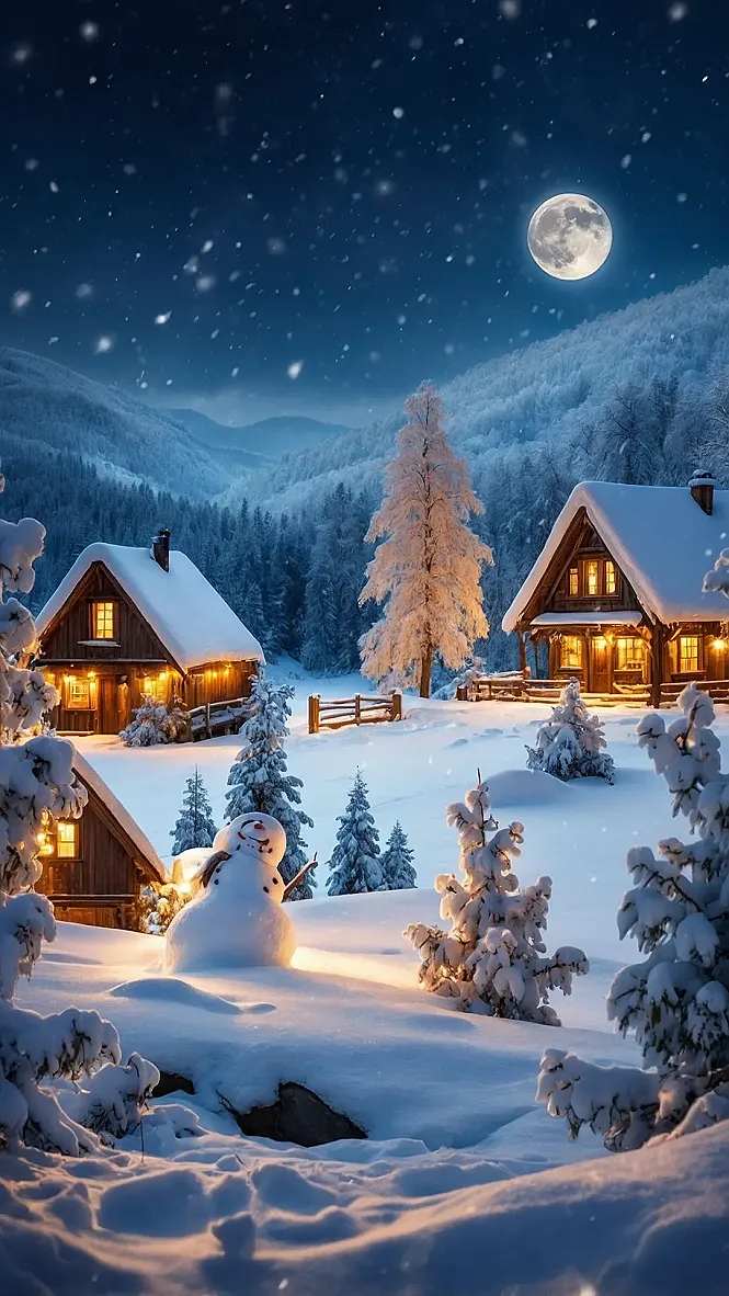 Crystal Winter Gaze
