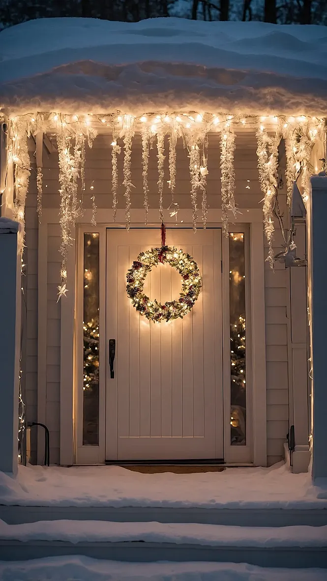 House: A Snow Globe Scene