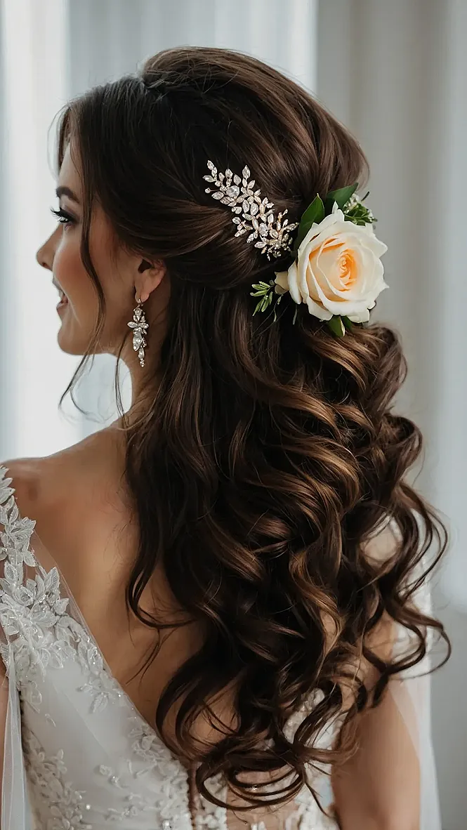 Brunette Curls Reign