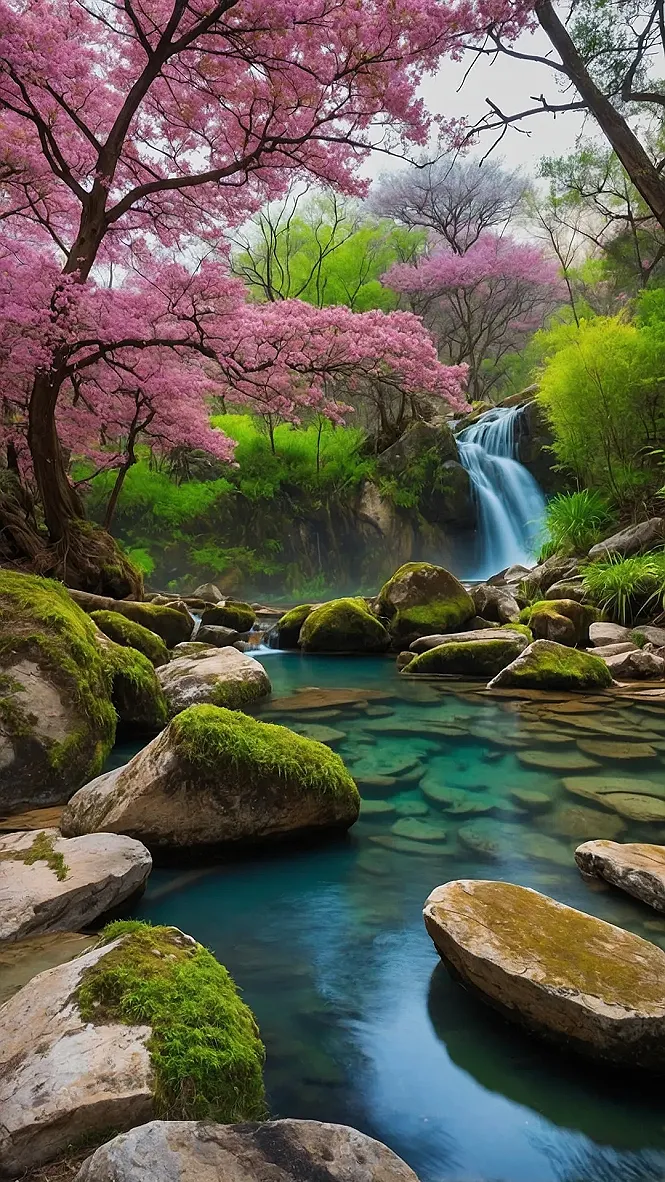 Pink Hues of Calm
