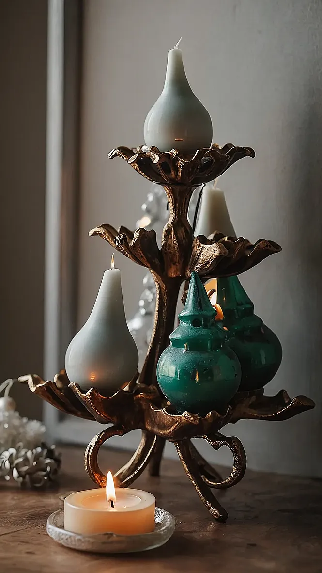 Pear-Shaped Yule Glow