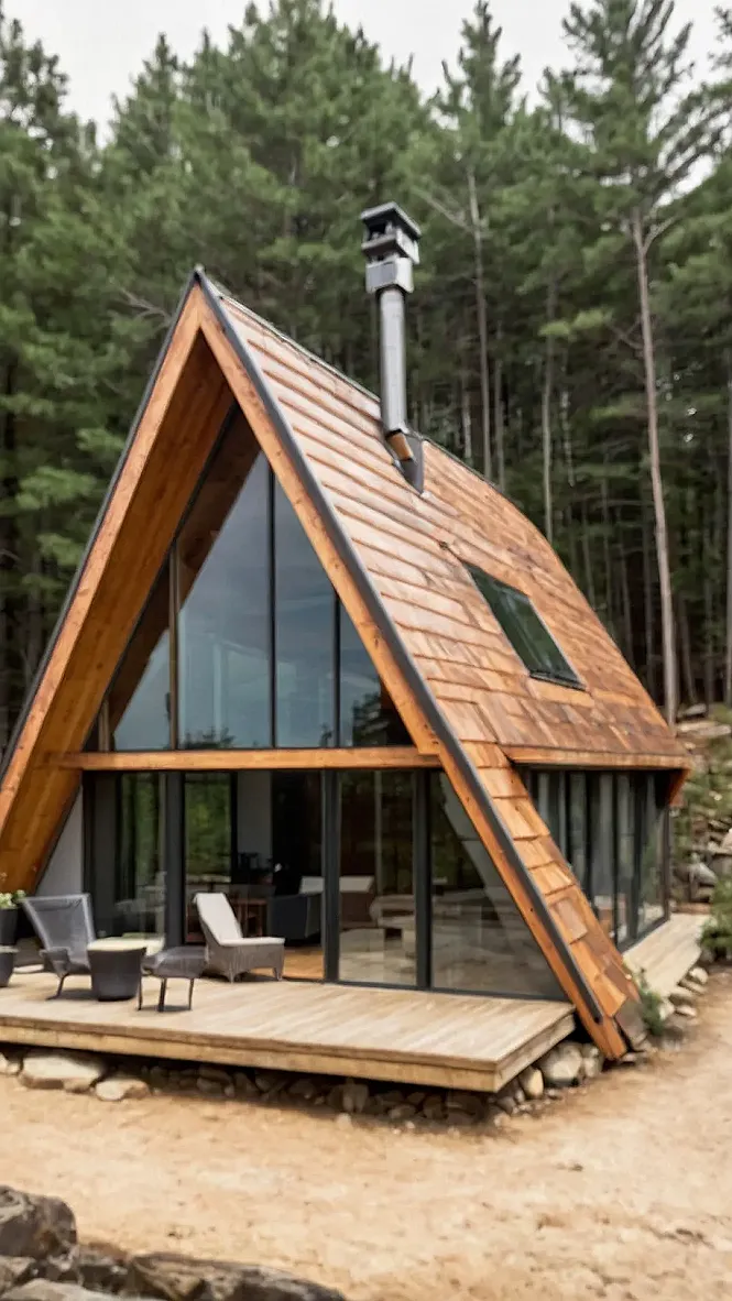 Forest Retreats: A-Frame & More