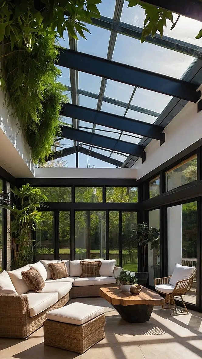 Farmhouse Sunroom Haven