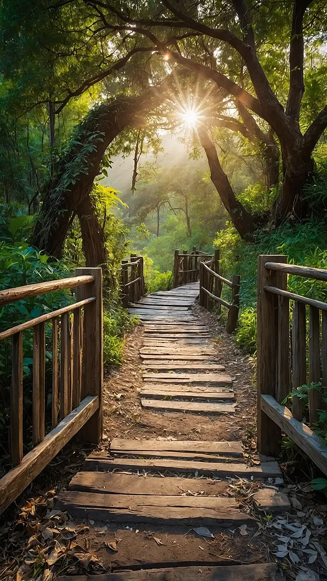 Sun-Kissed Trails Await