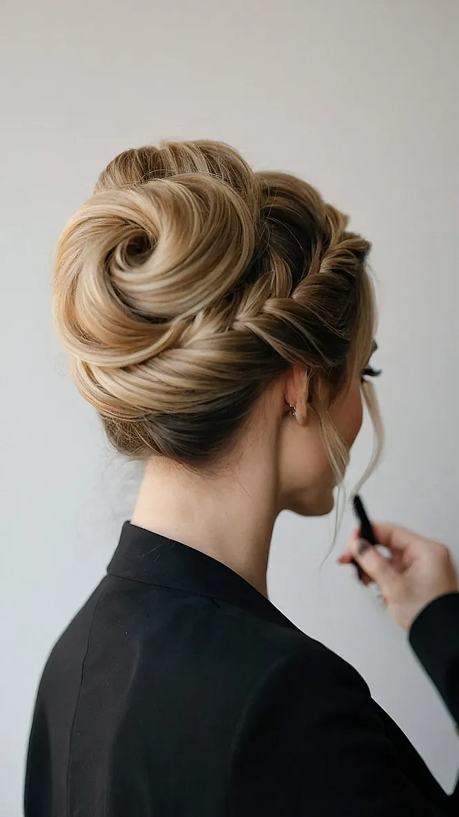 Wedding Hair: Chic French Twist