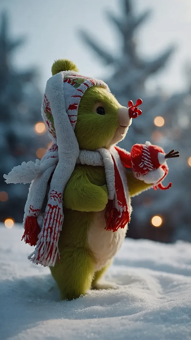 Jolly Green Bear's Yuletide