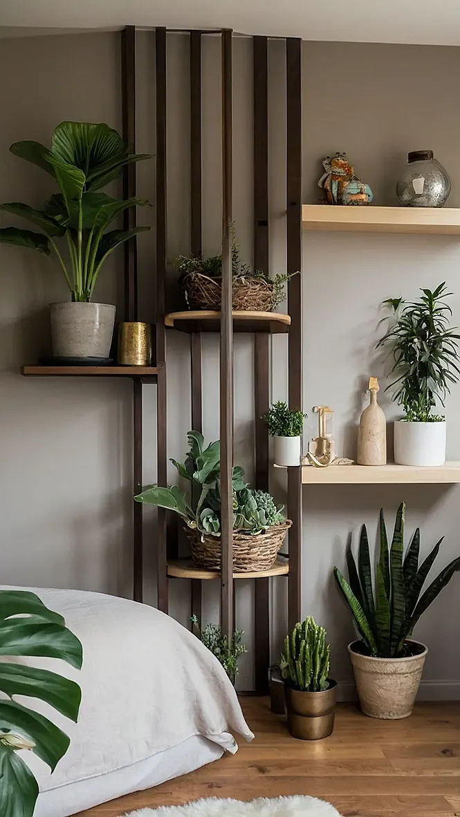 Cozy Corner Shelves