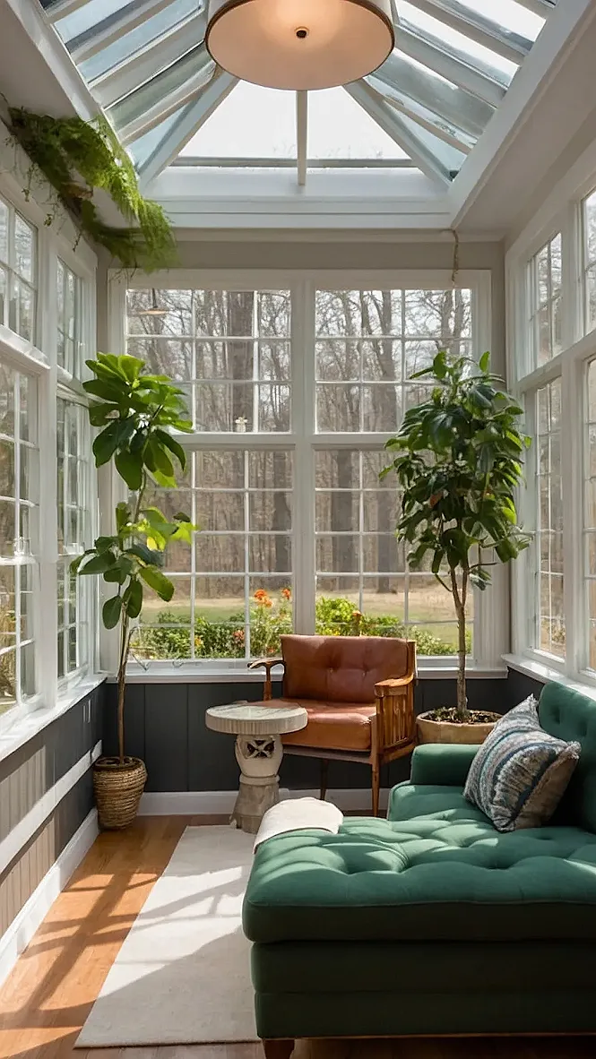 My Farmhouse Sunroom Oasis