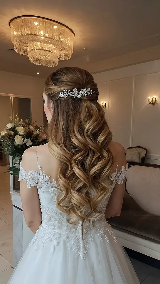 The Perfect Bridal Curl