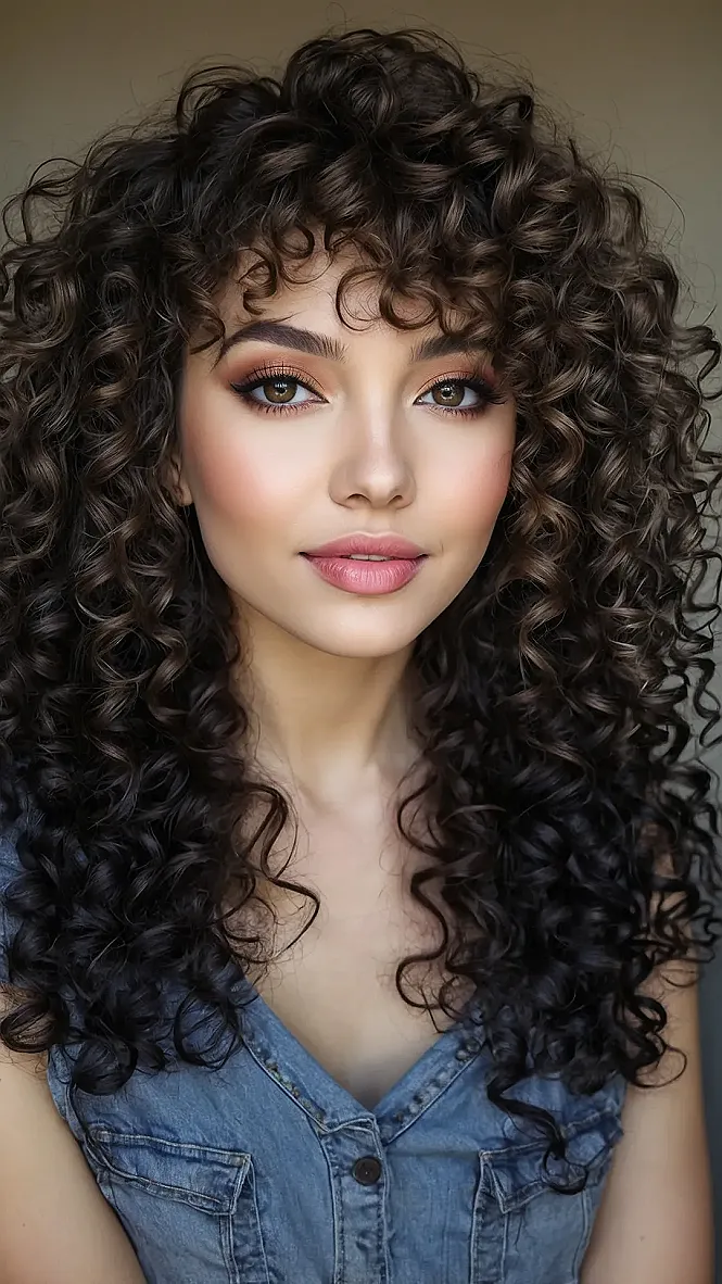 Curl-Approved Bangs