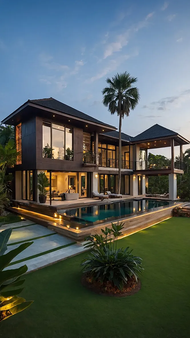 The Tropical House That Grew Big