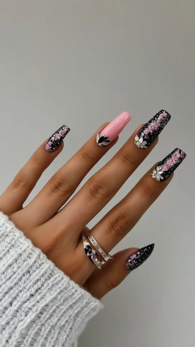 Floral Fantasy Manicure