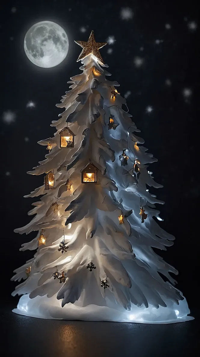 Snowy Surprise Wallpaper