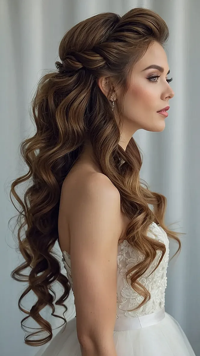Wedding Day Curls