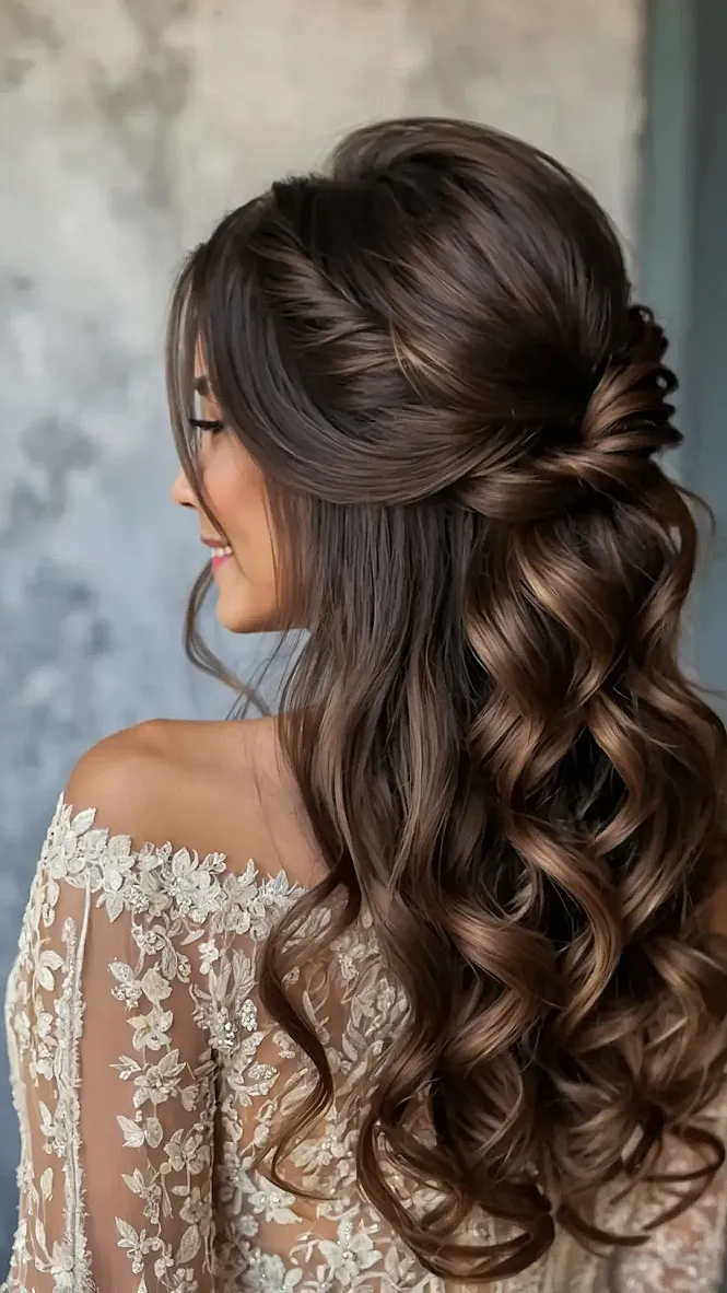 Your Bridal Half-Up Moment