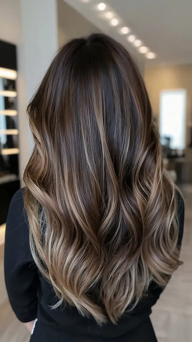 Hair Goals: Dark Balayage Perfection