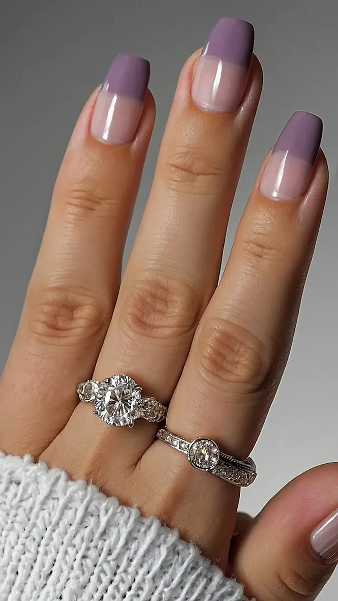 Lavender Diamond Tips