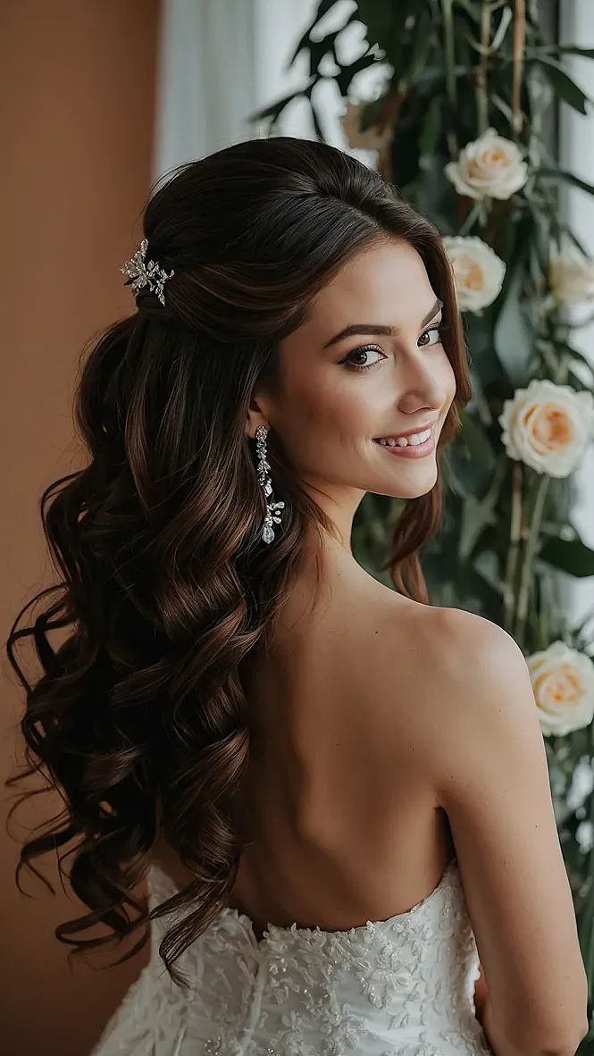 Unforgettable Half-Up Glow