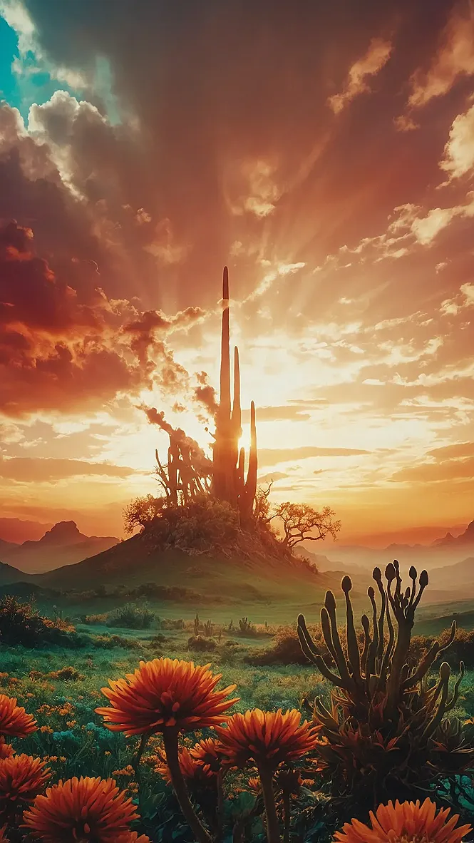 Screen Blossoms for May