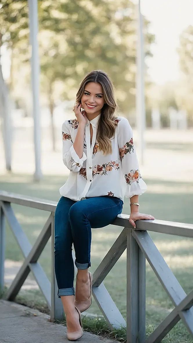 White Blouse Radiance