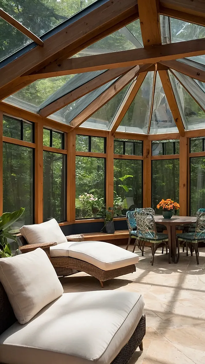 Farmhouse Sunroom Style