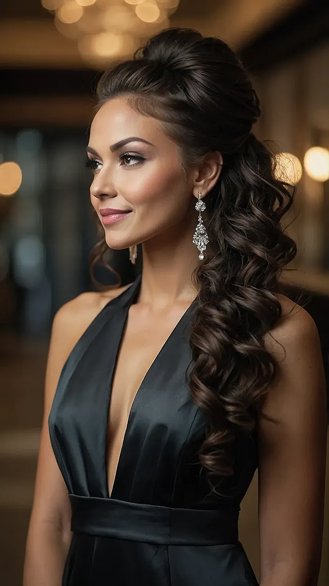 Bohemian Bridal Curls