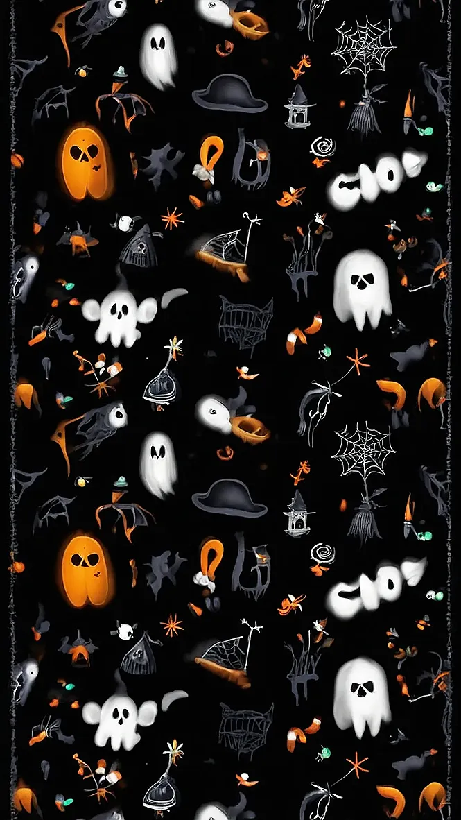 Spooky Fun: A Halloween Wallpaper