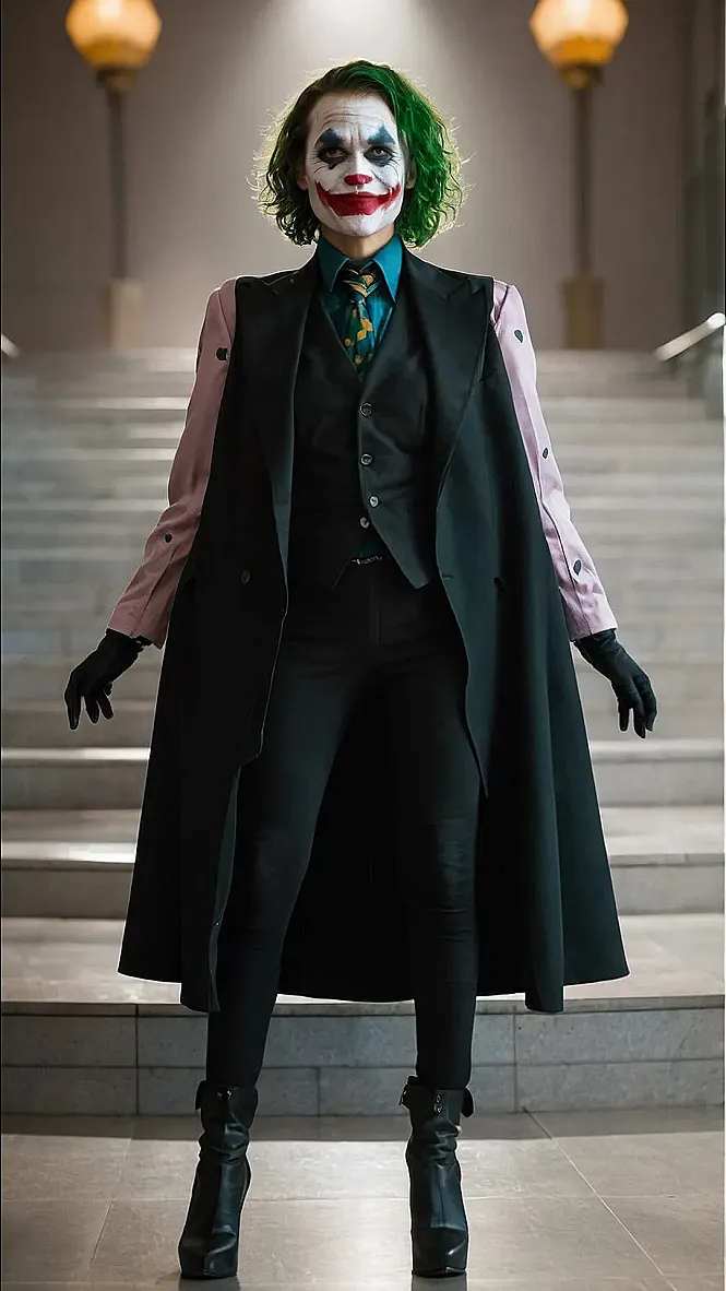 The Joker's Glamourous Makeover