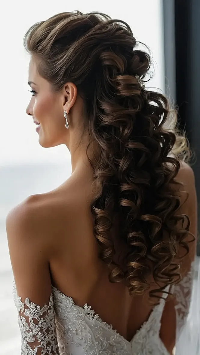 Crown of Curls: Bridal Glam