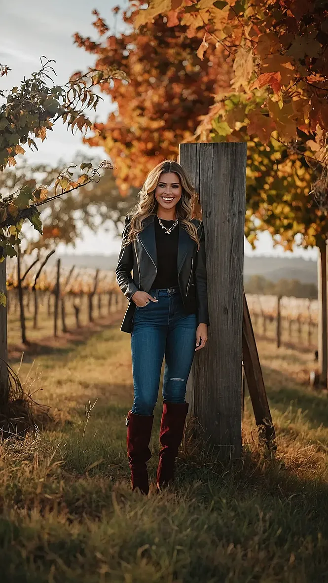 Fall Fashion: Winery Edition üç∑üçÇ