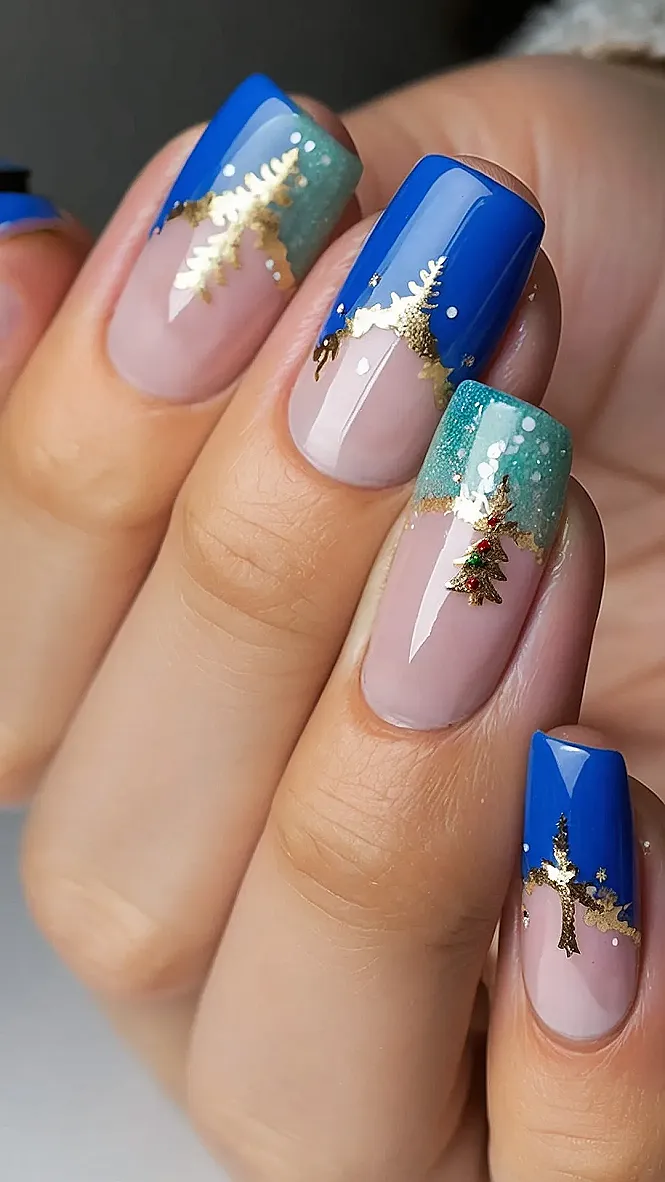 Simply Festive Nails