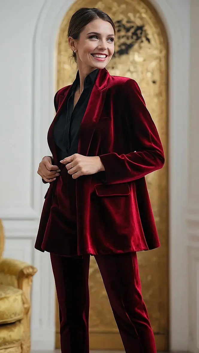 Timeless Velvet Dress Designs for Classic Elegance
