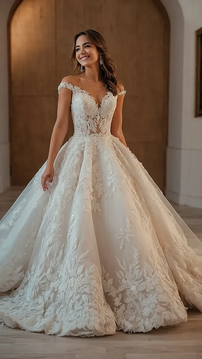 Majestic Dreams Elegant Wedding Dresses to Captivate Hearts
