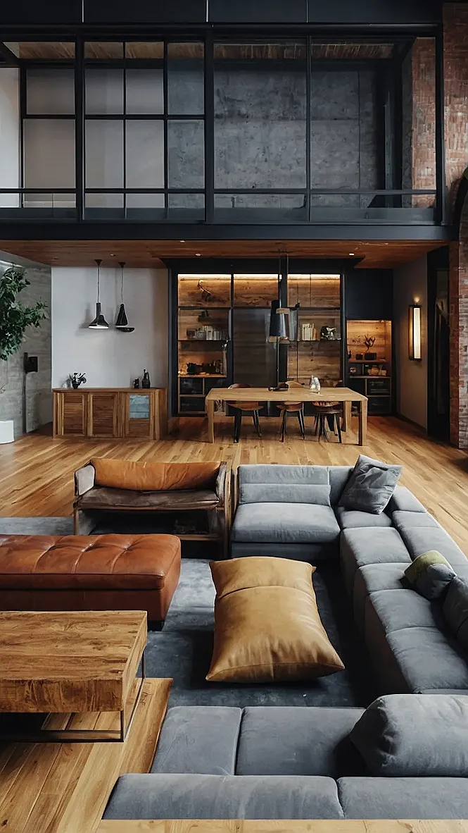 Versatile Loft Design Ideas for Work and Play