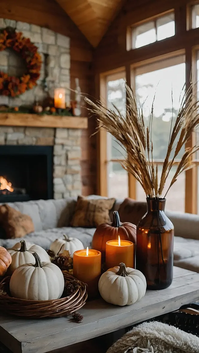Fall's Cozy Embrace: Neutral Decor