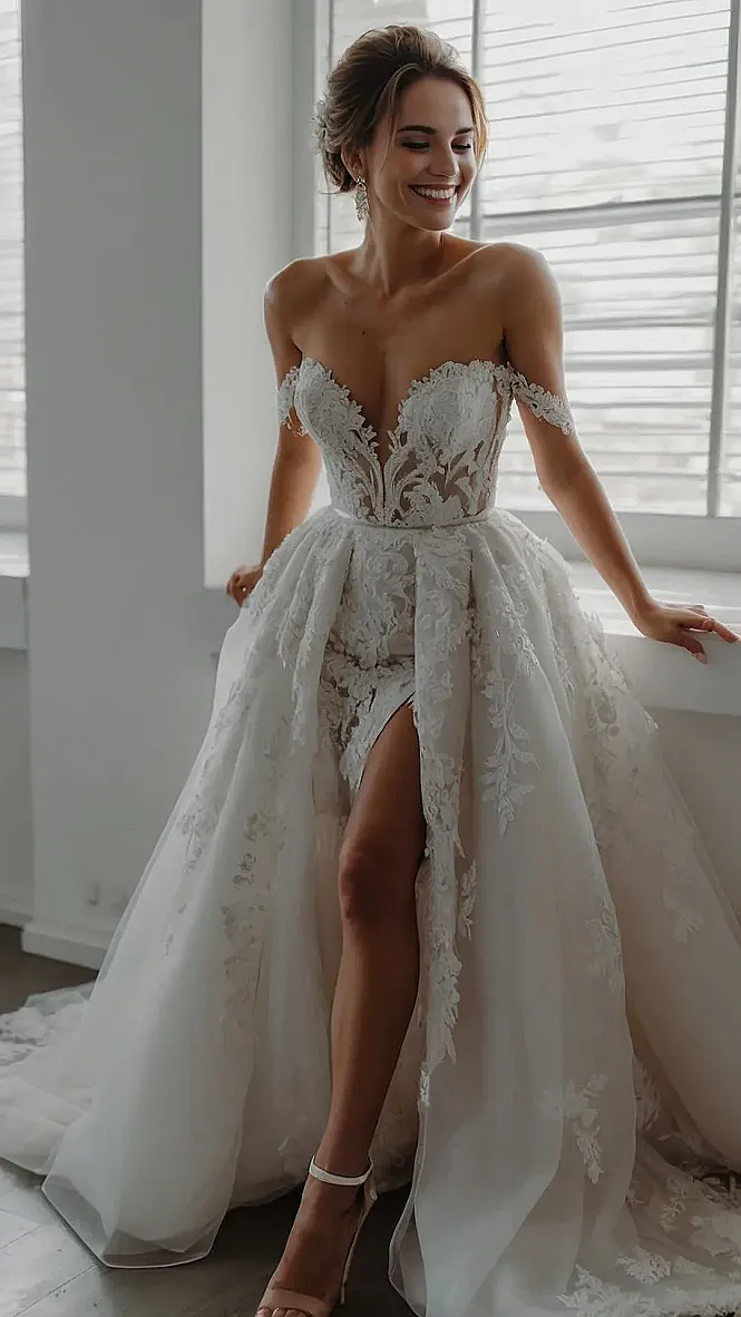 Cloud Nine Elegance Heavenly Wedding Dress Ideas to Explore