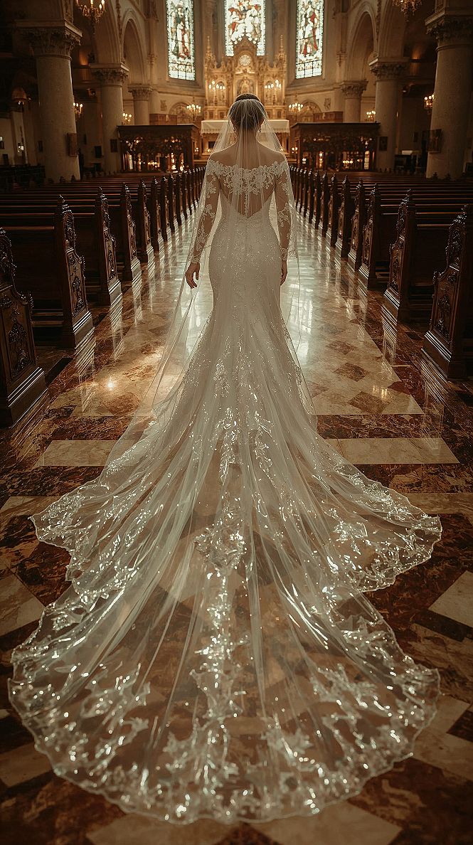 Breathtaking Lace Wedding Gown: Your Dreamy Fairytale Bridal Look