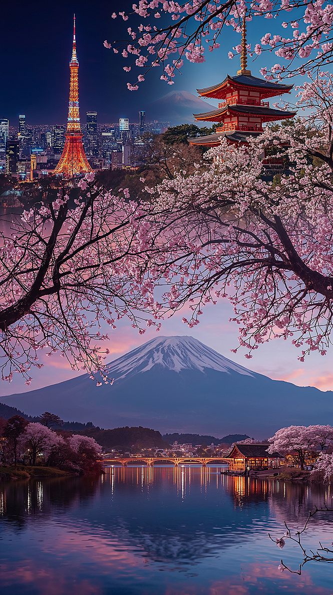 Japan Aesthetic Vision Board: Tokyo, Kyoto & Osaka Travel Guide