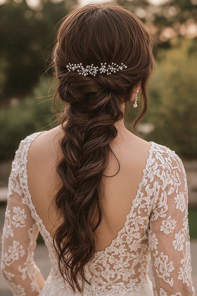Intricate Braided Wedding Hair Styles for Long Hair